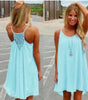Robe de Plage d'Été Sans Manches pour Femmes