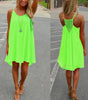 Robe de Plage d'Été Sans Manches pour Femmes