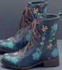 Bottes Brodées Rétro pour Femmes - Emilia Lane