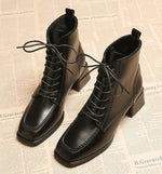 Bottes Cheville à Lacets pour Femmes - Emilia Lane