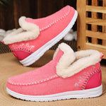 Bottes Cheville Casual Doublées en Fausse Fourrure pour Femmes - Emilia Lane
