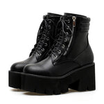 Bottes Courtes à Talons Bloc pour Femmes - Emilia Lane