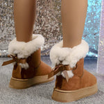 Bottes d'Hiver Fourrure Synthétique pour Femmes - Emilia Lane