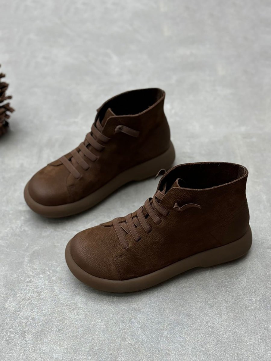 Bottines Chelsea en Cuir pour Femme - Emilia Lane