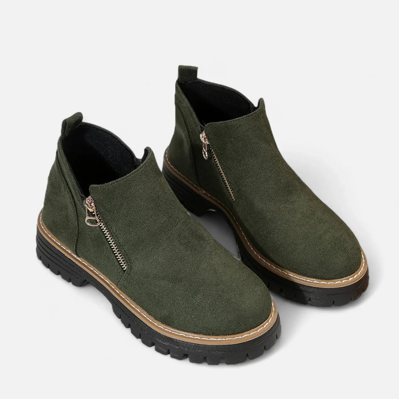 Bottines courtes à semelle crantée pour femmes - Emilia Lane