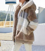 Felpa oversize con cappuccio da donna