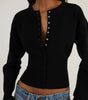 Cardigan boutonné ajusté pour femme - Emilia Lane