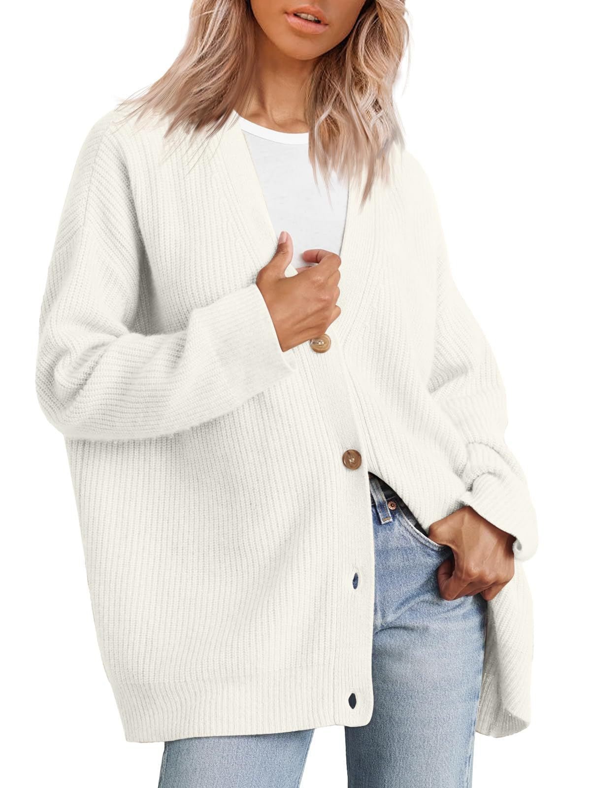 Cardigan en V pour Femmes - Emilia Lane