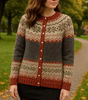 Cardigan géométrique pour Femmes - Emilia Lane