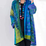 Cardigan Long Imprimé pour Femme - Emilia Lane