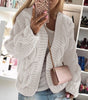 Cardigan Ouvert en Tricot Épais pour Femme - Emilia Lane