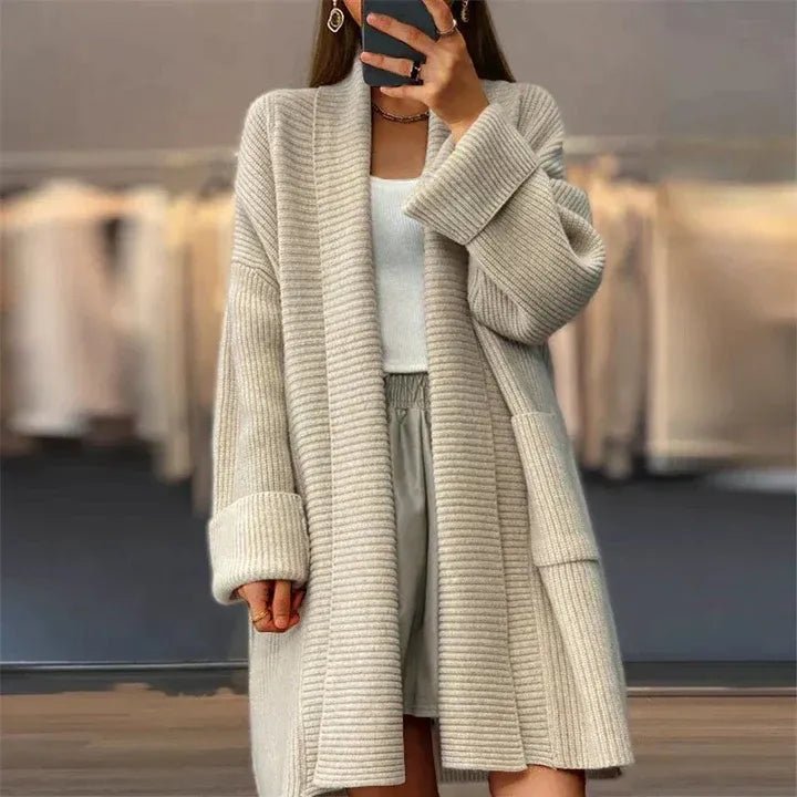 Cardigan Oversize à Ouverture Frontale pour Femmes - Emilia Lane