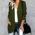 Cardigan Tricoté à Manches Longues pour Femmes - Emilia Lane