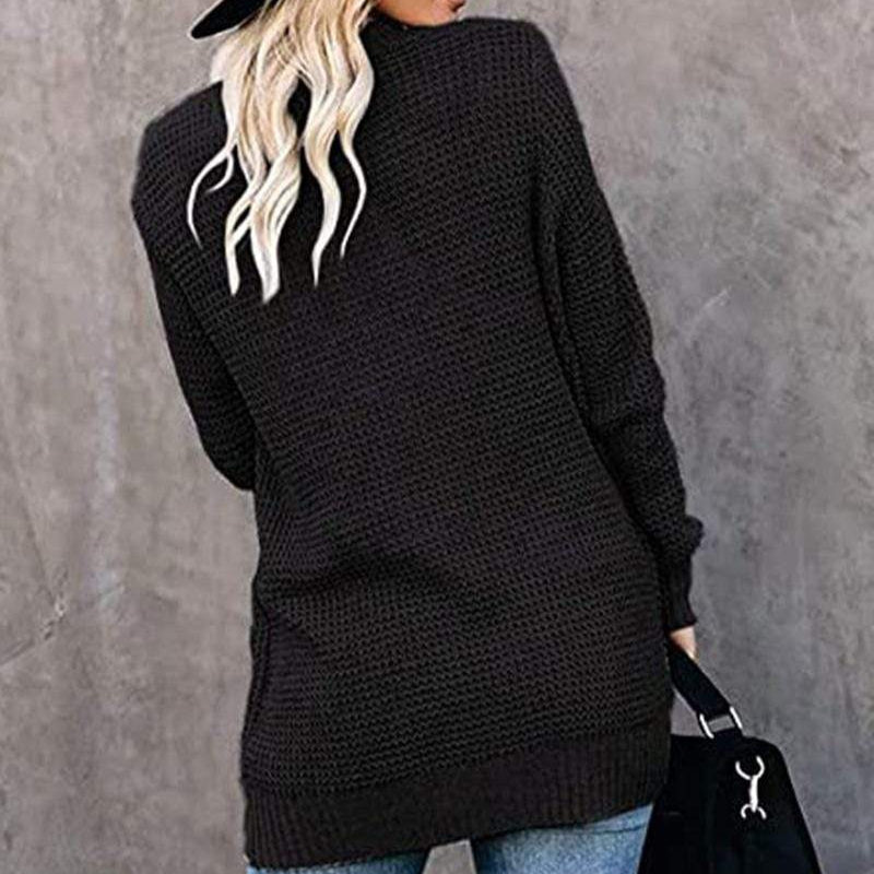 Cardigan Tricoté à Manches Longues pour Femmes - Emilia Lane