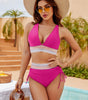Bikini due pezzi a vita alta da donna | Ideale per le vacanze