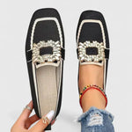 Chaussons Orthopédiques avec Boucle Décorative pour Femmes - Emilia Lane