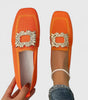 Chaussons Orthopédiques avec Boucle Décorative pour Femmes - Emilia Lane
