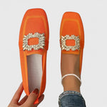 Chaussons Orthopédiques avec Boucle Décorative pour Femmes - Emilia Lane