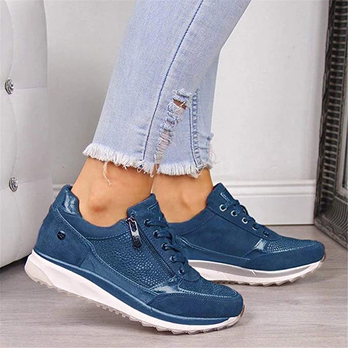 Chaussures à Enfiler Confortables en Cuir pour Femmes - Emilia Lane