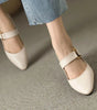 Chaussures à Talons Bloc à Bout Pointu pour Femmes - Emilia Lane