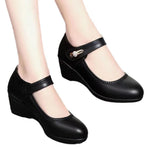 Chaussures à talons en cuir doux pour femmes - Emilia Lane