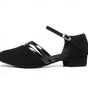 Chaussures de Danse à Talon Bas en Suédine pour Femmes - Emilia Lane