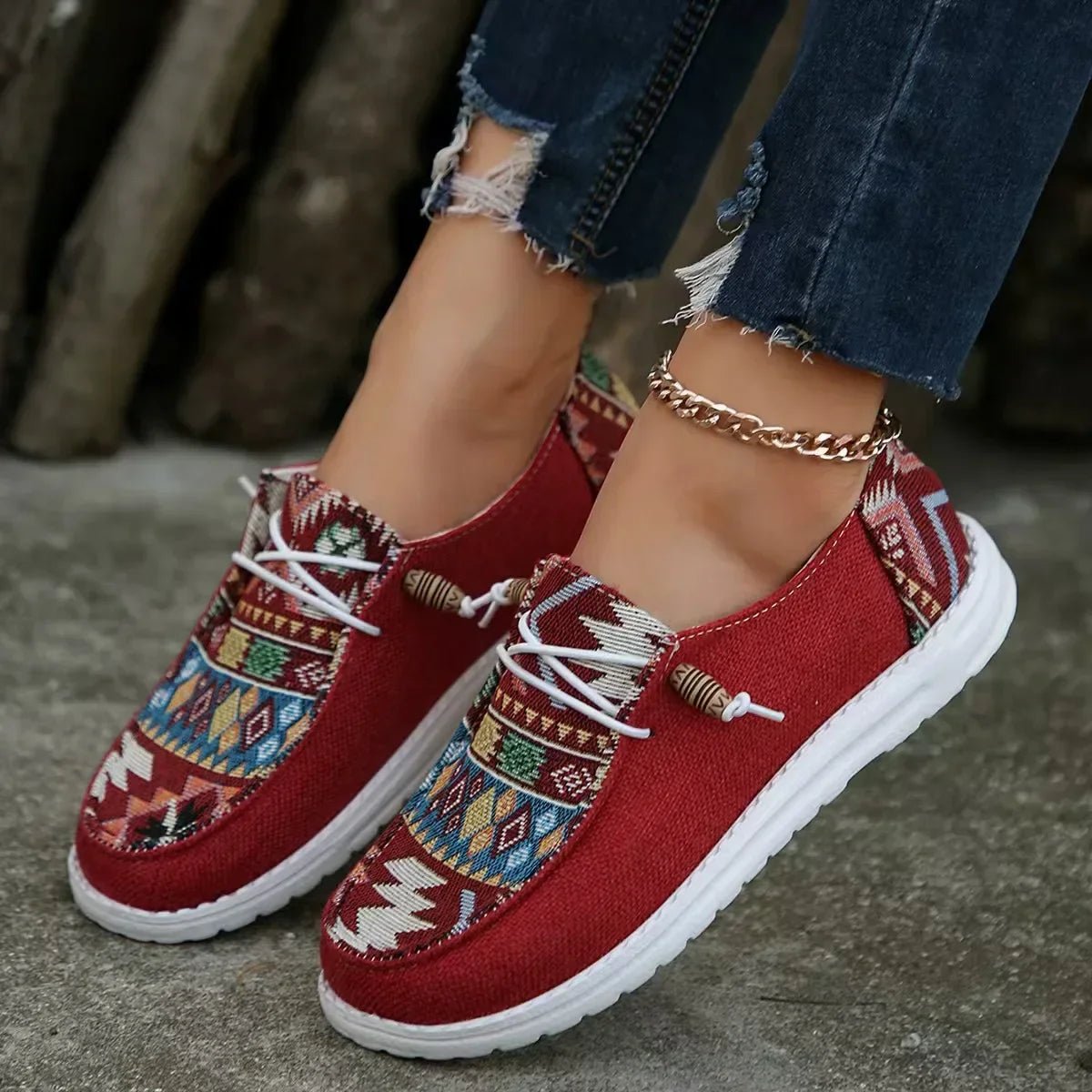 Chaussures Décontractées Ultra - Légères en Toile pour Femmes - Emilia Lane