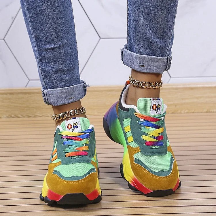Chaussures Ortopédiques à Semelle Épaisse pour Femme | Idéales pour le Quotidien - Emilia Lane