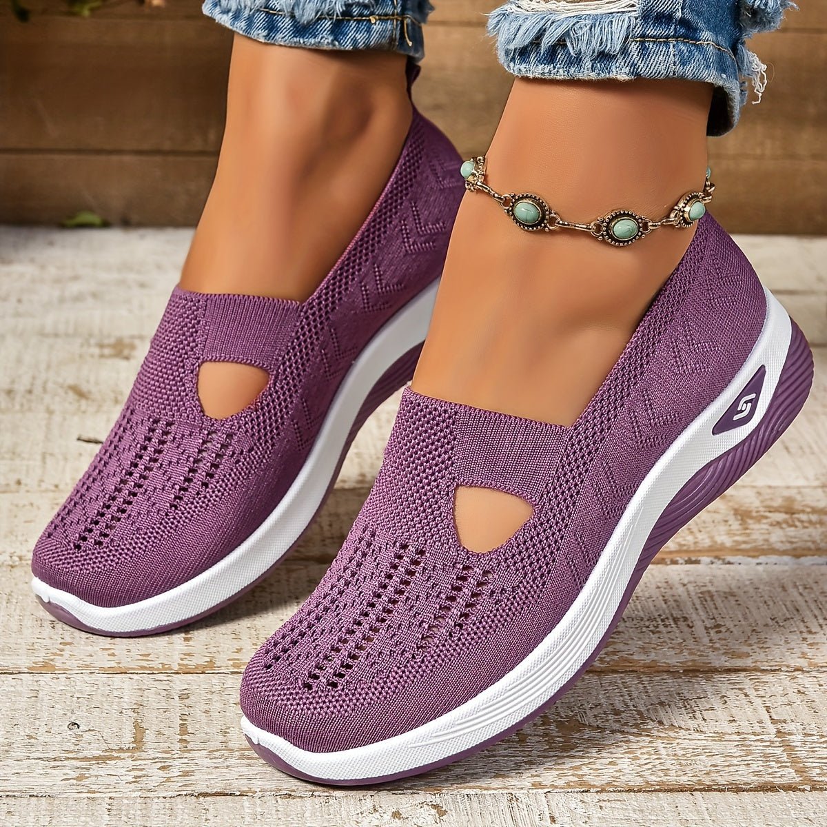 Chaussures Respirantes en Toile pour Femmes - Emilia Lane