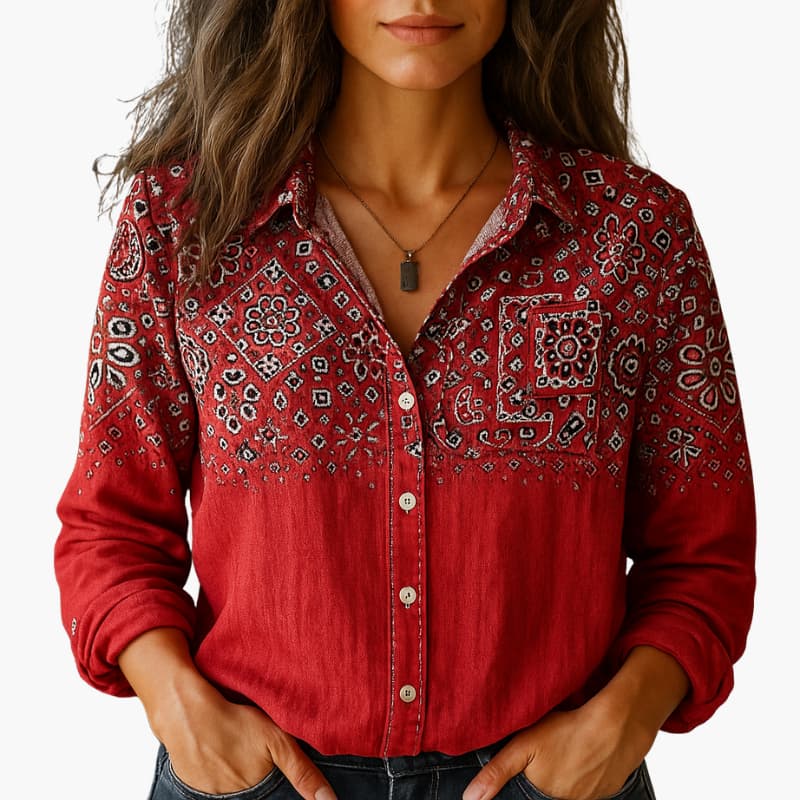 Chemise Boutonnée pour Femme - Emilia Lane