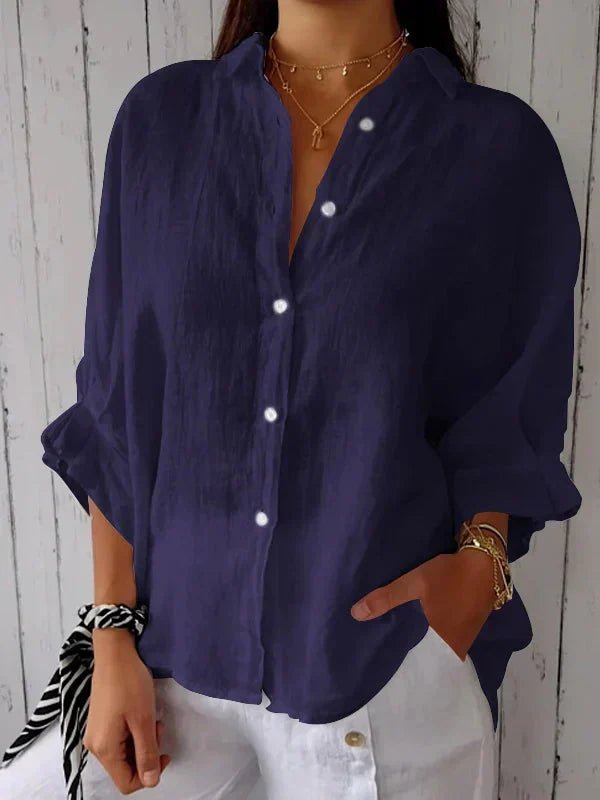 Chemise en Lin et Coton pour Femme - Emilia Lane