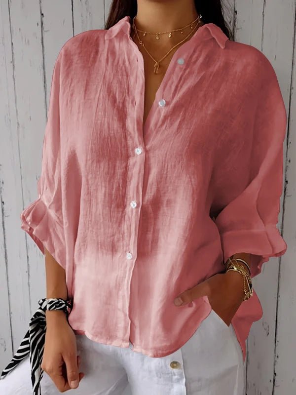 Chemise en Lin et Coton pour Femme - Emilia Lane
