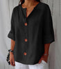 Chemise en Lin Large pour Femme - Emilia Lane