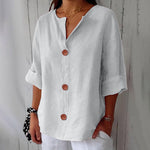 Chemise en Lin Large pour Femme - Emilia Lane