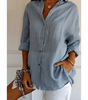 Chemise Longue à Col Revers pour Femme - Emilia Lane