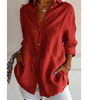 Chemise Longue à Col Revers pour Femme - Emilia Lane
