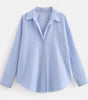 Chemise Oxford Femme à Manches Longues - Emilia Lane