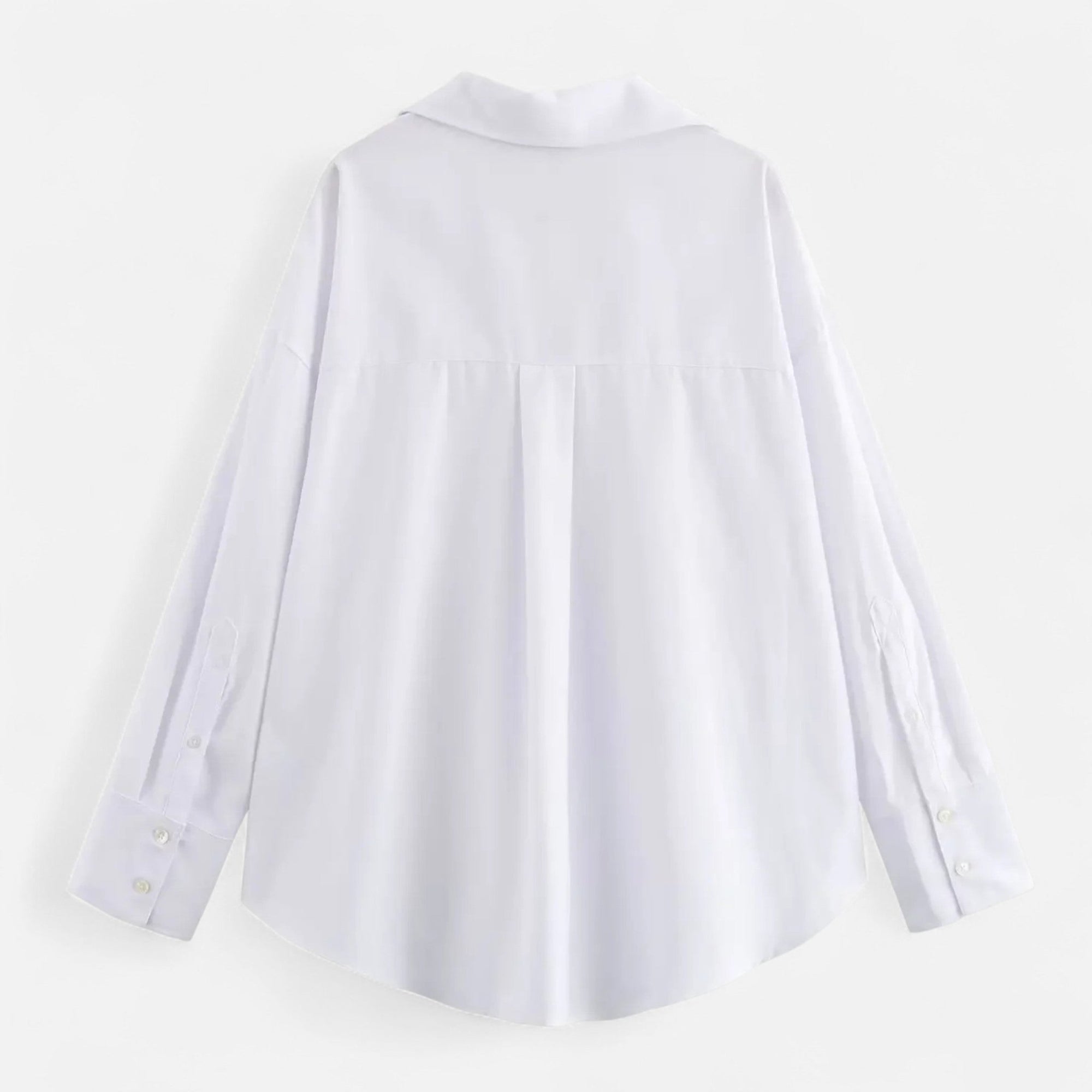 Chemise Oxford Femme à Manches Longues - Emilia Lane