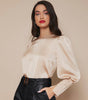 Chemise Satin à Manches Longues pour Femme - Emilia Lane