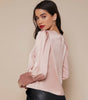 Chemise Satin à Manches Longues pour Femme - Emilia Lane