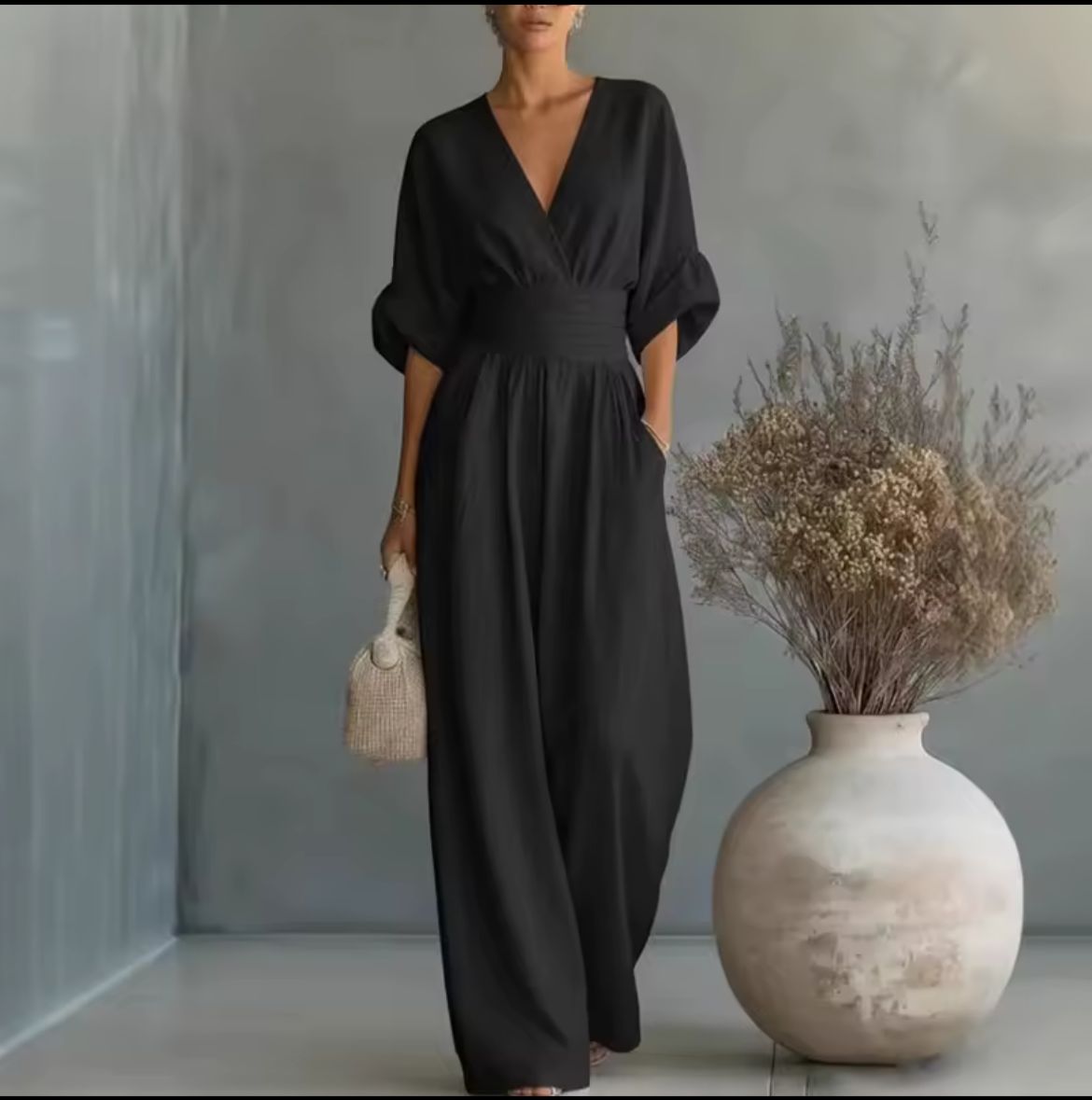 Tuta elegante a vita alta da donna | Ideale per tutti i giorni