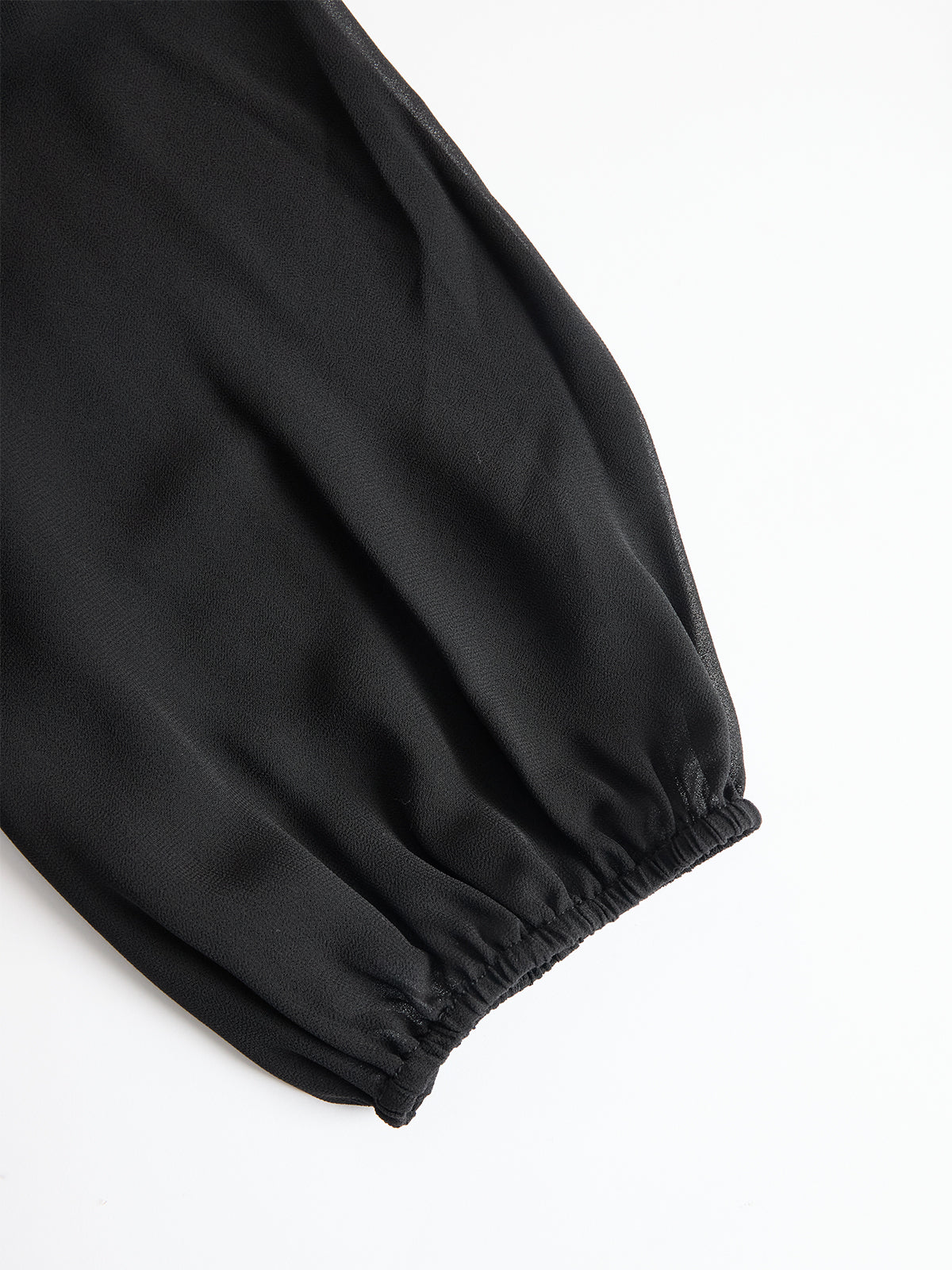 Completo Tre Pezzi con Blusa Trasparente e Pantaloni Larghi da Donna | Ideale per Banchetti