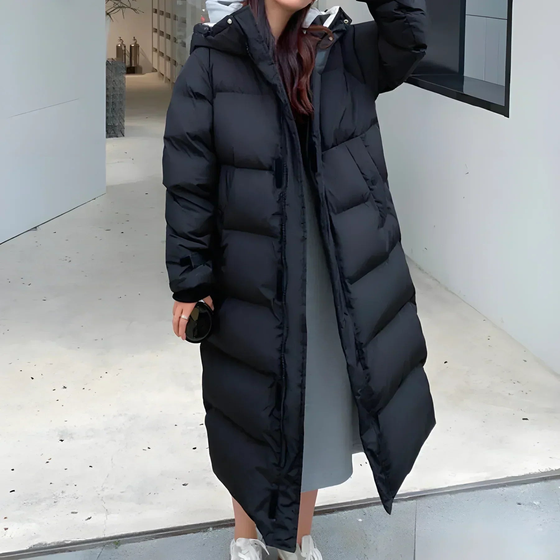 Doudoune longue Cathy pour Femmes - Emilia Lane