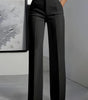 Pantaloni larghi a vita alta da donna