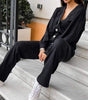 Ensemble Pantalon et Cardigan en Laine pour Femmes - Emilia Lane