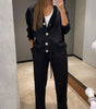 Ensemble Pantalon et Cardigan en Laine pour Femmes - Emilia Lane