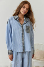 Ensemble Pyjama Pantalon Long en Polyester pour Femme - Emilia Lane