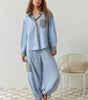 Ensemble Pyjama Pantalon Long en Polyester pour Femme - Emilia Lane