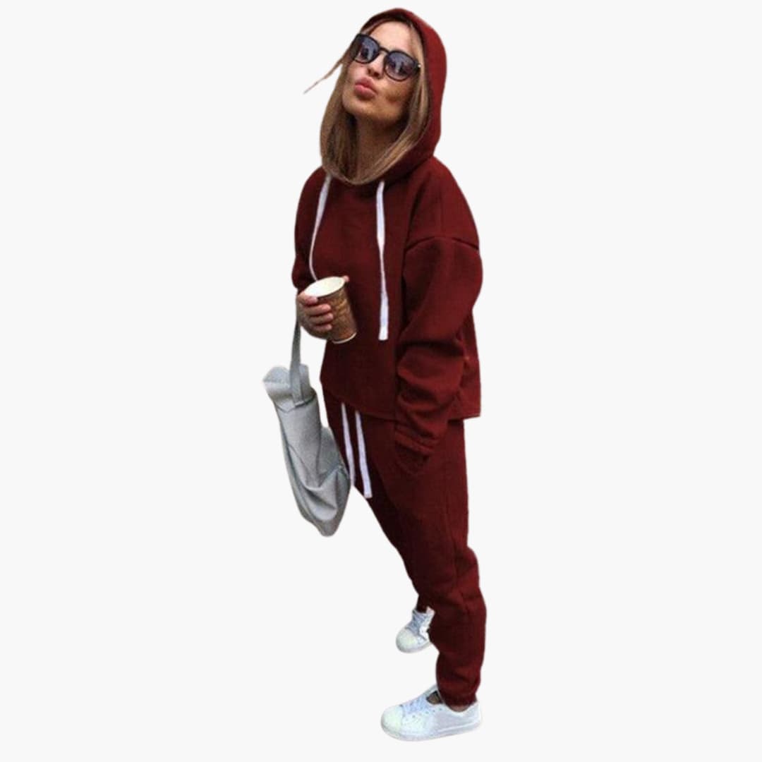 Ensemble Sweat à Capuche et Jogger pour Femmes - Emilia Lane