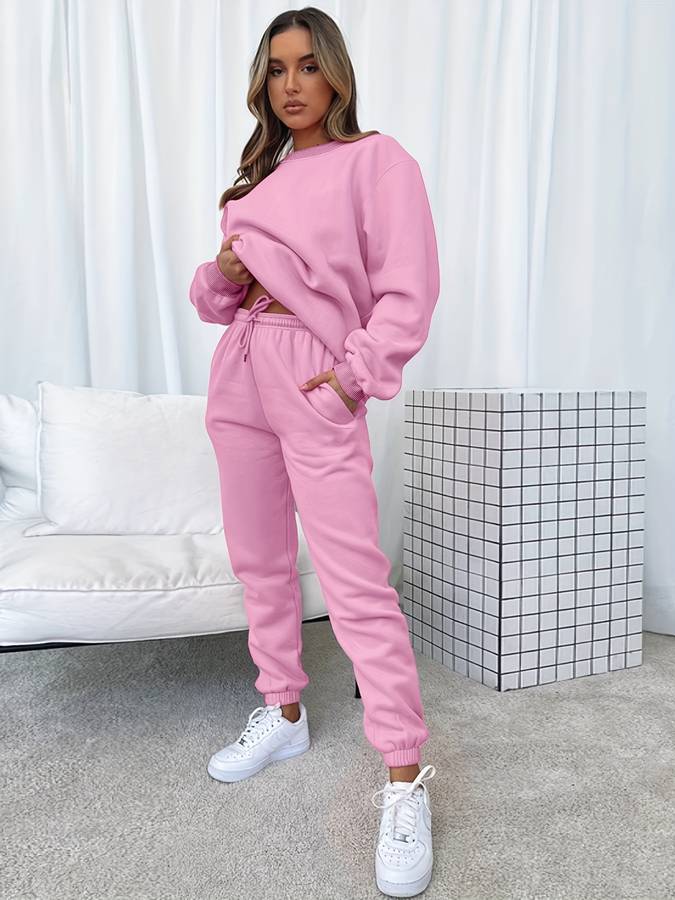 Ensemble Sweat et Pantalon Long Casual pour Femme - Emilia Lane